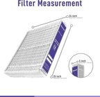 Compatible for Carrier & Bryant EXPXXFIL0324 Air Filter Replacement EXPXXFIL0024 20x25x5 (2-Pack), MERV 14, Foldable Media