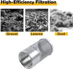Dia Hose Inlet Suction Strainer Filter, Stainless Steel Water Pump Filter for Garden Irrigation, High Pressure Water Pump, Sprayer & Plumbing Systems (30mm)