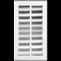 HVAC Premium 10 x 20 Duct Opening Steel Return Air Filter Grille, for 1-inch Filter, Removable Door, Flat Stamped HVAC Vent Cover Grille, Outer Dimensions 12.5 x 22.5