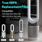Leemone 2-IN-1 True HEPA+Carbon Filter Replacement for Dyson PH01 HP06 TP06 HP07 TP07 HP09 TP09 TP10 HP10 Air Puri-fier 360° Combi Glass Pure Cool Hot Humidify Fan, 1 Pack