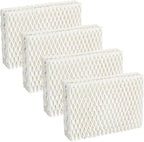 kakofaci 4 Pack WF813 Humidifier Filters Replacement Compatible with Equate EQWF813 PCWF813 Relion RCM832 RCM-832N Protec RWF813 EQ-2119-UL PCCM-832N Cool Mist Humidifiers Wick Filter