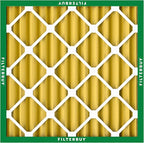 Filterbuy 10x10x2 Air Filter MERV 11 Superior Pet & Allergy Defense (4-Pack), Electrostatic Pleated HVAC AC Furnace Filters Replacement, Made in USA (Actual Size: 9.50 x 9.50 x 1.75)