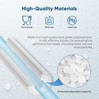 PUREPLUS 5 Micron 10" x 2.5" Whole House Sediment Home Water Filter Cartridge Replacement for Any 10 inch RO Unit, Culligan P5, Aqua-Pure AP110, Dupont WFPFC5002, CFS10, WHKF-G05, 6Pack