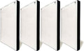 Nispira Air320 Air220 2678 True HEPA Replacement Filter for Bissell Air Purifier 220/320 2609a. 2768a, 4 Packs