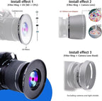 67mm Lens to 105mm Camera Lens Adapter,67mm-105mm Filter Step up Rings,Compatible All 105mm Filter Accessory.Made from CNC Machined