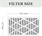 Outer Air Filters for WEN 3410, POWERTEC AF4000/AF4001, Shop Fox W1830 Air Filtration System, Replacement for WEN 90243-026-2, 90243-027-2 Woodworking Air Filters, 4PK (75065)