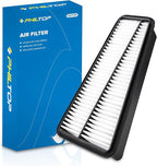 PHILTOP Engine Air Filter CA9683 Replacement for Toyota Models - Tacoma 2005-2015, Tundra 2005-2010, 4Runner 2003-2009, FJ Cruiser 2007-2009 - V6 4.0L