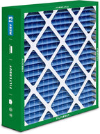 Filterbuy 17.5x21x5 Air Filter MERV 13 Optimal Smoke & Allergy Defense (2-Pack), Electrostatic Pleated HVAC AC Furnace Filters for Rheem, Ruud, and Protech (Actual Size: 17.13 x 20.63 x 4.38)