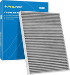 PHILTOP Cabin Air Filter w/Activated Carbon, Compatible with CF9597A Dodge Grand Caravan 2001-2007, Caravan 2001-2007, Chrysler Town & Country 2001-2007, Pacifica 2004-2008, Voyager 2000-2003