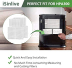 Replacement Filter R Compatible with Honeywell Air Purifier HPA300 HPA200 HPA100 and 5000 Series, 6 Pack HEPA Filter, Fits for Honeywell R Filter (HRF-R3 & HRF-R2 & HRF-R1)