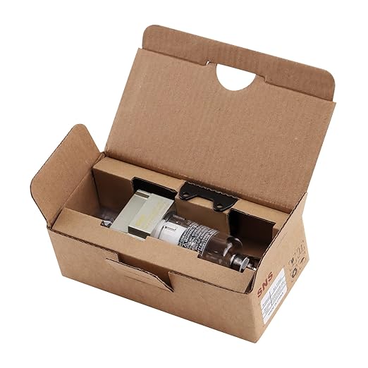 SNS 1/4" NPT Compressed Air Line Filter, 5 Micron Brass Element, Bracket, Poly Bowl,Semi-automatic type 150 psi (AF2000-N02)