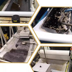Cutting fluid filter paper, machine tool filter paper, grinder filter paper, mixed fiber material, suitable for filtering industrial oils such as cooling fluid and cutting(Size:40cmX100m（1.31x328 ft）)