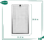Replacement Filter, Compatible with MA Series 112 V2.0 Air Purifier,3 in 1 Pre-filter, H13 True HEPA Filter and Activated Carbon Filter, 2 Pack
