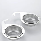 Stainless Steel Sink Faucet Hanging Organizers Strainer Basket for Effective Wet Dry Sorting and Produce Preparation Compacts Kitchen Garbage Strainer
