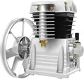 2HP Air Compressor Pump, Air Compressor Pump Head with Motor & Breathing Nozzle 200L/Min, 1.5KW Oil Lubricated AIr Compressors Pumps