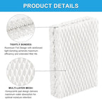 4Pcs WF813 Humidifier Filters Replacement Wick Filter Compatible with Equate EQWF813 EQ-2119-UL Relion RCM-832 RCM-832N ProCare PCWF813 PCCM-832N Protec WF813 Cool Mist Humidifier