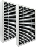Nispira F1 C01 T02 Carbon Odor Reduction HEPA Filter Replacement For 3M Filtrete Room Air Purifier FAP-C01-F1, FAP-T02-F1, FAPF-F1-O, FAP-C01BA-G1, FAP-T02WA-G1, FAP-ST02W, FAP-ST02N 2 Packs