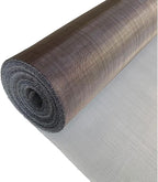 Stainless Steel Woven Wire Mesh, 304 Steel Wire Cloth, 100 Mesh High-Density Filter Screen, Rodent-Proof Insect Mesh, Tear-Resistant Metal Grid for Airbricks, Garden
