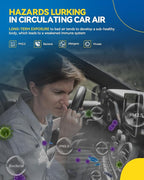 PHILTOP Cabin Air Filter, Replacement for Mustang 2005-2014, Premium ACF062 (CF10370) Cabin Air Filter with Activated Carbon