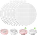 6 Pack HPro Nail Dust Collector Replacement Filters, Compatible with MelodySusie Nail Dust Collectors Models HPro/SProR