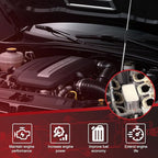 926-876 Aluminum Engine Oil Cooler Oil Filter Housing Adapter for Dodge Avenger Challenger Charger Durango Grand Caravan Journey, Jeep Grand Cherokee Wrangler, Chrysler 200 300 Town Country, Ram 3.6L