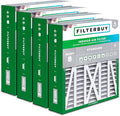 Filterbuy 17.5x21x5 Air Filter MERV 8 Essential Dust & Allergy Defense (4-Pack), Electrostatic Pleated HVAC AC Furnace Filters for Rheem, Ruud, and Protech (Actual Size: 17.13 x 20.63 x 4.38)