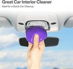 PULIDIKI Car Cleaning Gel Cleaning Putty Car Detailing Kit Car Interior Cleaner Car Slime Cleaner Dust Cleaning Supplies Car Accessories Car Gifts for Men Women Purple (2Pack)