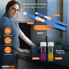 Watersafe The Original Water Testing Kit for Drinking Water, Well and Tap Water, Sensitive Lead in Water Test, Bacteria, Hardness, pH, Nitrates, Easy Instructions, Lab-Accurate Results, 2 Pack