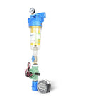 WECO SEDFLUSH Water Filtration System - Whole House Water Filter System for Sediment Removal & Particulate Reduction - Self-Cleaning Water Purification System with Auto Purge Timer - ¾ Inch