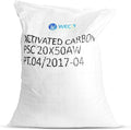 WECO Granular Activated Carbon Water Filter Powder - Coconut Shell Carbon - Removes Chlorine, Chloramine, Odor, and Turbidity - 1 cu.ft (20 x 50 MESH)