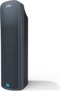 Pure Enrichment PureZone Elite True HEPA Large Room Tower Air Purifier with Air Quality Monitor, 4 Stage Filtration and UV-C Light, Helps Destroy Bacteria, Smoke, Pollen & Dust (Graphite)