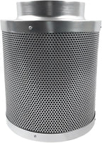 Air Carbon Filter Odor Control, Reversible Flange, Pre-Filter Included, Smelliness Scrubber