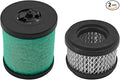 EMF10 Vacuum Oil Mist Filter Kit 2 Pcs For Edwards RV3 RV5 RV8 RV12 2-Stage Rotary Vane Pump, Including A22304198 Oil Mist Element and A22304079 Odour Element