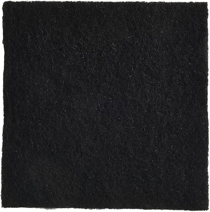 Activated Carbon for Compost Bins, Square 8x8x0.5 cm, Replaceable Compost Bin Insert for Control, Long Lasting Air Purifying Filter, Natural Carbon