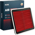 KAX Premium Engine Air Filter, CA9997 Replacement for Subaru Impreza 2008-2016, Legacy 2005-2019, Outback 2005-2019, WRX 2015-2018, Forester 2009-2018, Tribeca 2008-2014