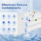 ICEPURE 50 Micron 10" x 4.5" Whole House Extra Coarse Pleated Sediment Filter for Well Water, Replacement Cartridge for GE FXHSC, Culligan R50-BBSA, DuPont WFHDC3001, W50PEHD, R50-BB, 3Pack