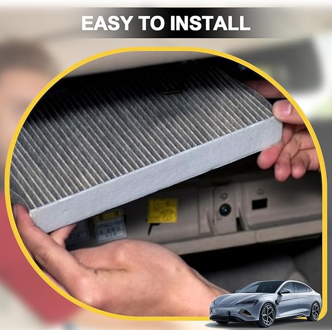 2 Pack Cabin Air Filter For Santa Fe 2021-2023,Santa Cruz 2022-2023,Elantra 2021-2023/Elantra N 2022-2023,Sonata 2020-2023,Tucson 2022-2023,K5 2021-2023,Replacement for CF12820, 042-2261