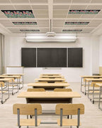 Fluorescent Light Covers for Ceiling Lights Colorful Flowers Magnetic Light Filters 2 Pack 4x2 ft Abstract Lines Floral Ceiling Lights Cover for Classroom Office School Home Drop Lamp Decor