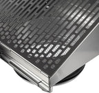 Vent Systems 6" Inch Exhaust Vent Cover with Rubber Gasket - Stainless Steel - Robust Weatherproof Outdoor Air Exhaust Box - Duct or Surface Mounting - Rain and Snow Protection