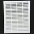 HVAC Premium 20 x 26 Duct Opening Steel Return Air Filter Grille, for 1-inch Filter, Removable Door, Flat Stamped HVAC Vent Cover Grille, Outer Dimensions 22.5 x 28.5
