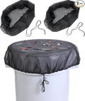 37.5 Inch Mesh Cover for Rain Barrel,Rain Bucket Leaf Filter Screen Cover,Pack of 2
