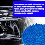 2PCS Car Wash Bucket Grit Trap Insert, 10.2" Vehicle Detailing Washing Filters for Dirt & Debris Trapping, Auto Collecting Sediment Cleaning Tool, Universal for SUV Sedan Truck (Blue)