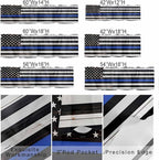 American Flag Valances for Windows, Blue Line Star Black White Stripes Wood Grain Kitchen Valance Light Filtering Rod Pocket Short Curtains for Kitchen Bathroom, 1 Panel, 56"x16"
