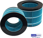PUREBURG PEHUMEVA Replacement Humidifier Filter Compatible with Pure Enrichment MistAire Eva 4-Speed Evaporative Humidifier, 2-Pack