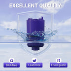 RF3375 Compatible with All PUR, fit for RF-9999,RF3375,PUR PLUS Faucet Filtration Systems,FM-2500V, FM-3700, PFM400H, PFM350V water filter,6 Pack,By YPMQY