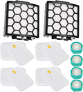 ZU102 Replacement Filter & Odor Neutralizer Cartridges for Shark ZU102 ZU100 Rotator Pet Upright Vacuum,Parts # 1238FT60 & 1239FT60 & 1541FC3000