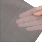 304 Stainless Steel Woven Wire Mesh, Metal Mesh Panel, 150 Mesh Ultra-Fine Filter Screen for Cabinet Ventilation & Window Screen Replacement, Wire Cloth, Insect Barrier