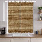 Vintage Western Living Room Curtains 84 Inch Length, Window Curtains Tab Top, Rustic Farmhouse Wooden Grain Barn Door Light Filtering Window Treatments Drapes 52"x84" 2 Panel