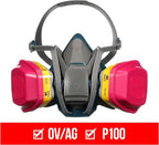 3M - 65023QLHA1-C Pro MultiPurpose Respirator with Quick Latch, Medium