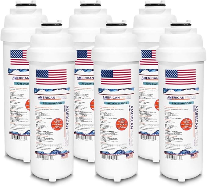 American Filter Company®, water filter, Model # AFC-EWH-3000, Compatible with Halsey-Taylor(R) WATERSENTRYPLUS(R) Water Fountain Filters HWF172 51300c 6 - Filters
